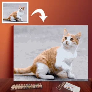 Home events customized paint by numbers kit (复制)