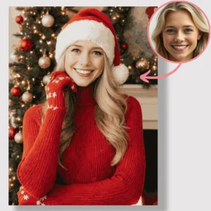 Home christmas cheer magic swap face kit